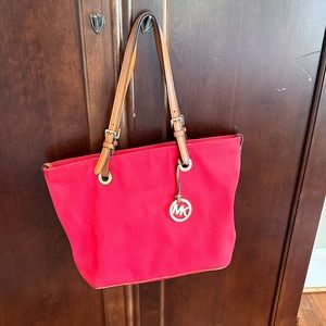 Michael kors red purse